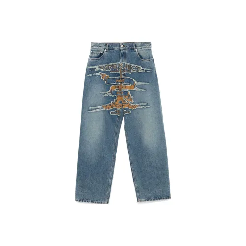 YProject Джинсы Унисекс Medium Blue