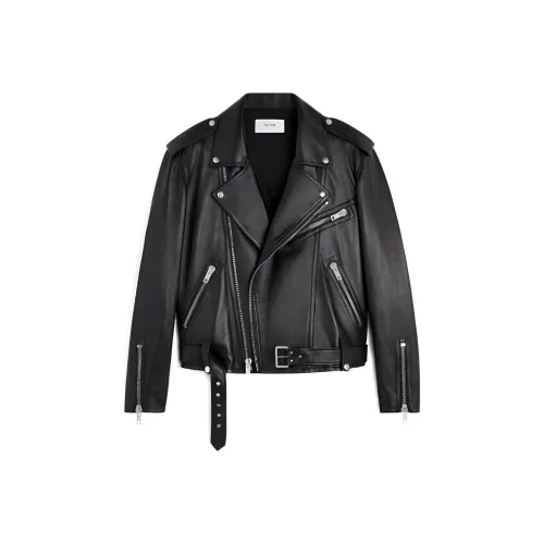 GUCCI Кожа Куртка Мужская Черная