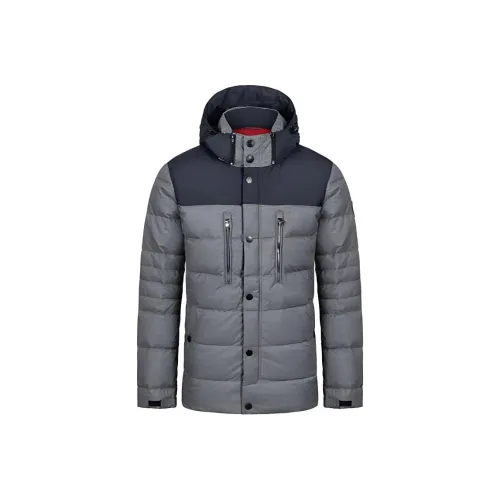 TREK TRAVEL Пуховик Мужской Серый