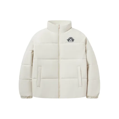 PEAK Хлопковый пуховик Унисекс Бежевый Белый Желтый