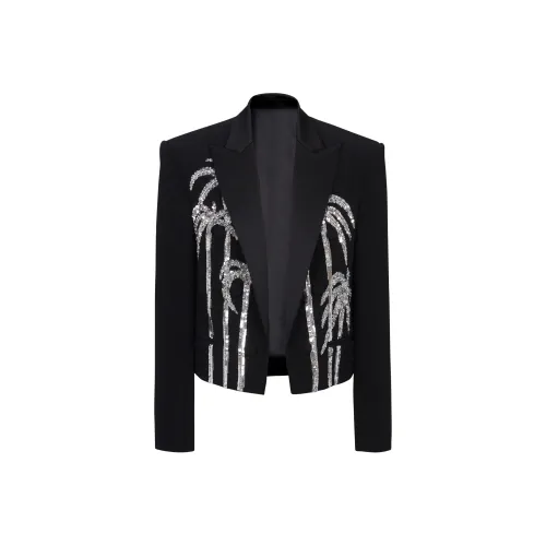 BALMAIN Куртки и Пальто Мужской Черный