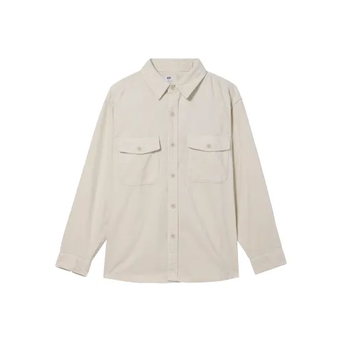 UNIQLO Куртки и Пальто Унисекс Айвори