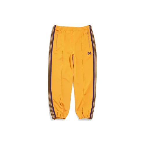 Needles Желтые Унисекс Вязаные Тренировочные Брюки
