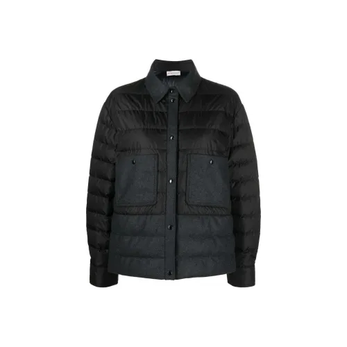 Moncler Down Jacket Men's Black Gray