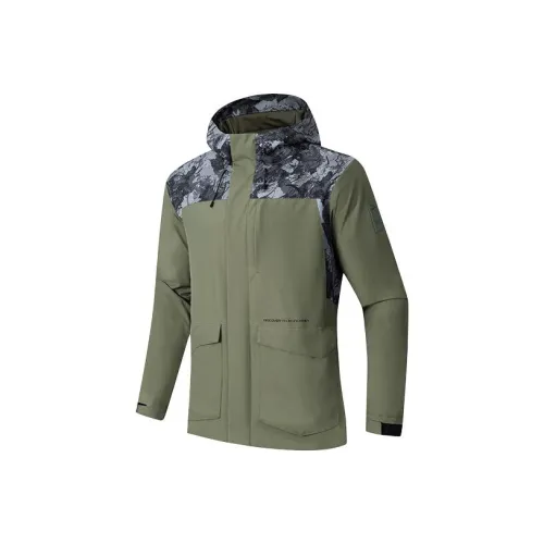 ANTA Outdoor Collection Мутный оливково-зеленый Мужские куртки