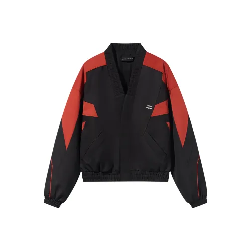 BLIND402 Черно-красный унисекс куртки