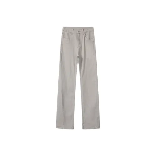 V6K8 Грязно-серый Унисекс Джинсы