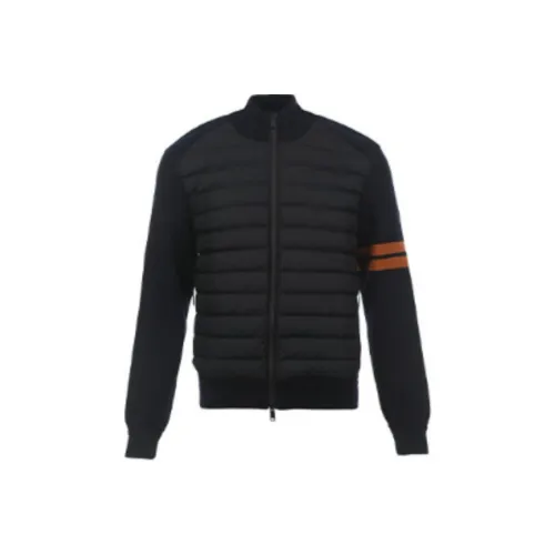 Zzegna Черный Мужской Пуховик