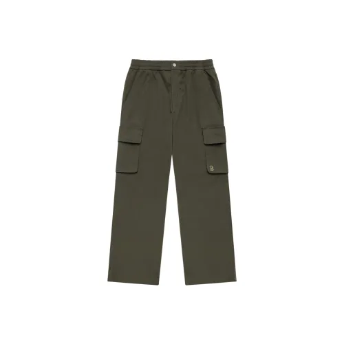 Брюки карго MLB Base Logo FW23 Мужские Темный хаки