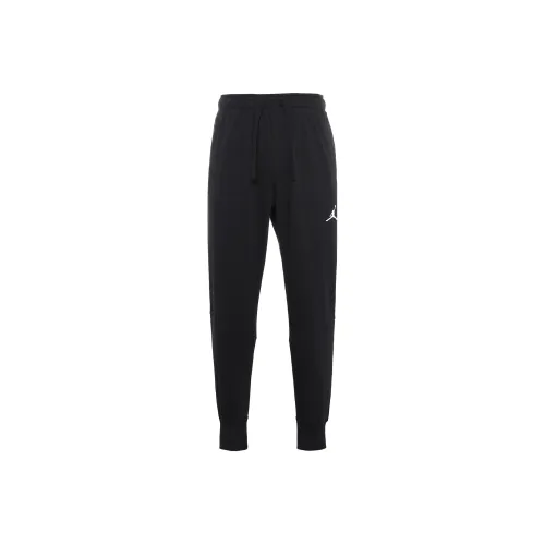Jordan Sport Черные Мужские Вязаные Тренировочные Штаны