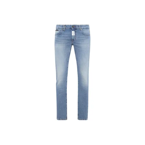 PHILIPP PLEIN Деним Брюки Супер Форма Джинсы Мужские Синие