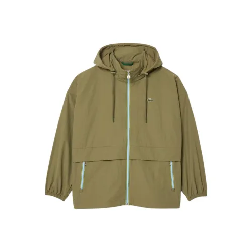 LACOSTE Куртки и Пальто Мужской Хаки Зеленый