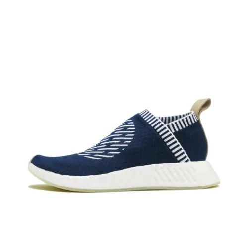 Adidas Originals NMD CS2 PRIMEKNIT Ronin Полосы Амортизация Поддержка Низкий Топ Спортивная Повседневная Обувь Унисекс Синий Белый
