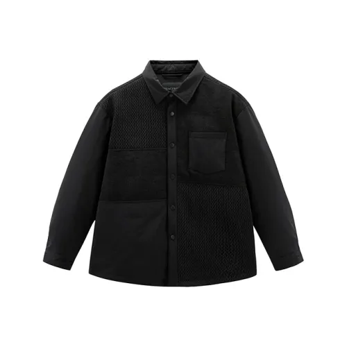 PEACEBIRD MEN Пуховик Унисекс Черный