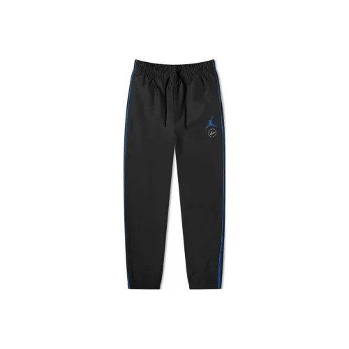 Джордан Вязаные Тренировочные Штаны Мужские Черные
