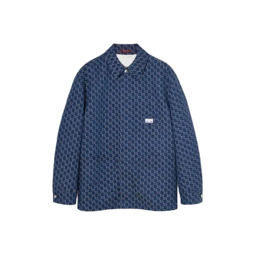 GUCCI Куртки и Пальто Мужской Синий