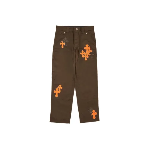 Chrome Hearts Коричневый Мужской Джинсы