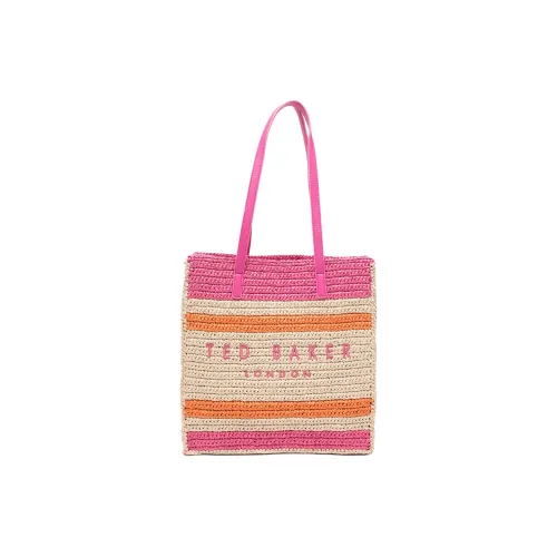 TED Baker Полипропиленовая Тоут Сумка Сумка для покупок Сумка через плечо Женская Розовая Экрю Оранжевая