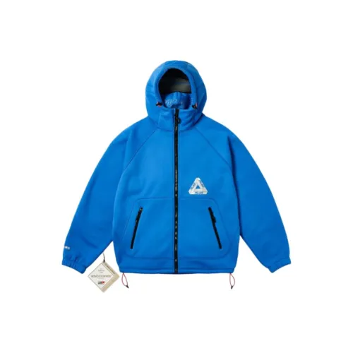 PALACE SS24 Коллекция Gore TEX WINDSTOPPER Куртка PALATIAL Синяя Куртки и Пальто Унисекс Синяя