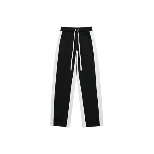 MEIPIN TANG Вязаные спортивные брюки унисекс черные