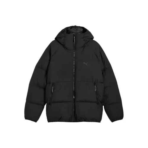 PUMA Мужская Lifestyle Collection Женская Essentials Collection Пуховик Унисекс Черный