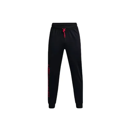 Under Armour Sportstyle Черные Мужские Вязаные Тренировочные Штаны