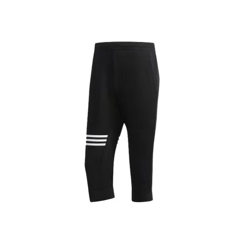 Adidas Мужские Повседневные Брюки Черные
