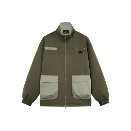 Endless Abyss Куртки Пальто Унисекс Армейский зеленый