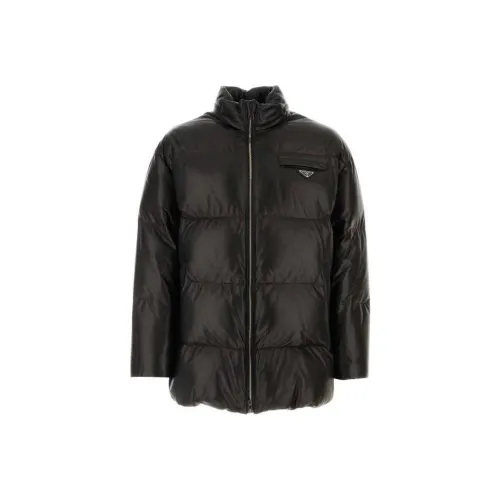 PRADA SS24 Куртки и Пальто Мужской Черный