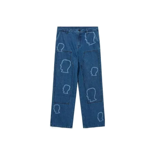 Brain Dead Синие Унисекс Джинсы