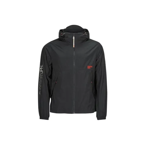 SUPERDRY Черный Мужской Тренч