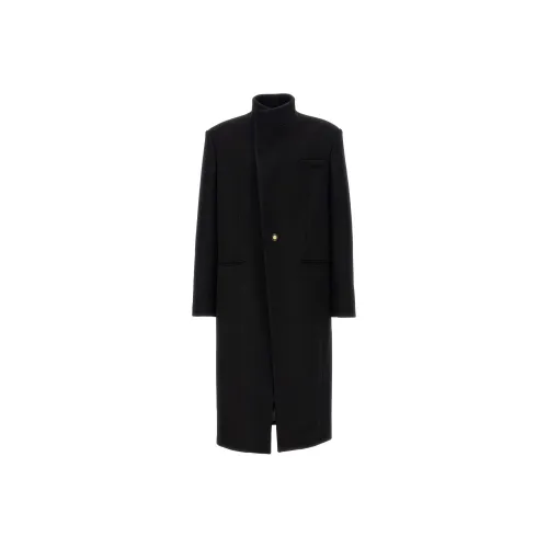 BALMAIN Тренчкот Мужской Черный