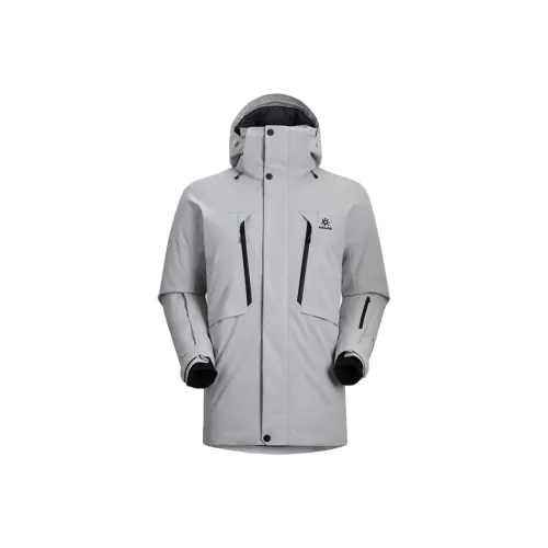 KAILAS MID Длина с капюшоном пуховик мужской