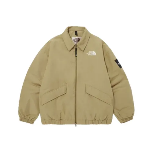 THE NORTH FACE Хлопковый пуховик унисекс хаки