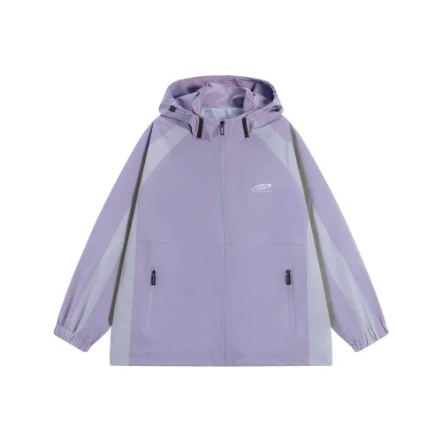 Menblero Куртки Пальто Унисекс Фиолетовый
