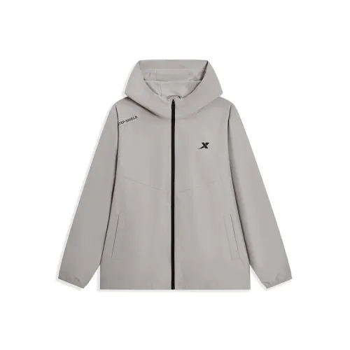 XTEP Outdoor Casual Рабочая одежда Куртка Мужская Лава Серый