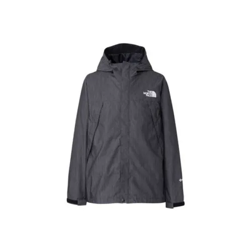 THE NORTH FACE Куртки Пальто Унисекс Джинсовый Серый