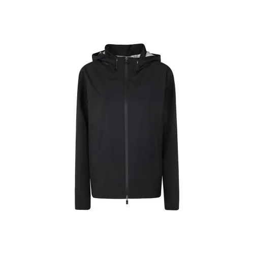 HERNO Мужские черные куртки