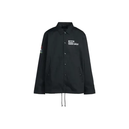 Yohji Yamamoto Черные Унисекс Куртки