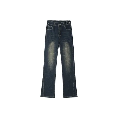 JUNGLE PANDA Унисекс Джинсы