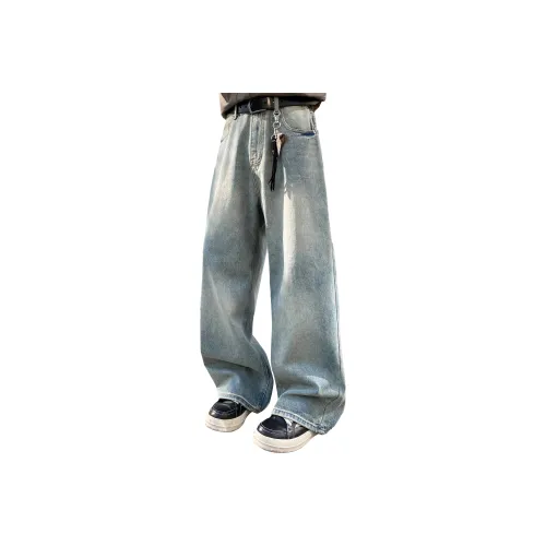 DANGERTIGER Джинсы Унисекс Light Синий