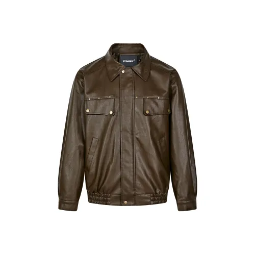 PASET Унисекс Кожаные куртки