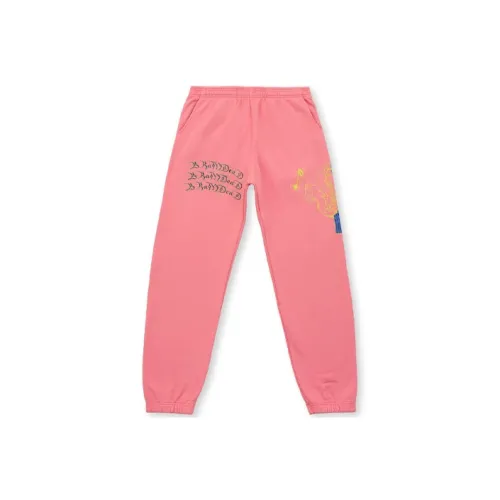 Brain Dead FW21 Штаны с манжетами Тренировочные брюки Мужской Коралловый