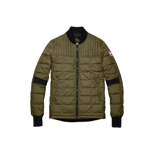 Canada Goose Пуховик Мужской Зеленый