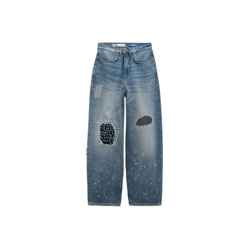 ADER ERROR Синие Унисекс Джинсы