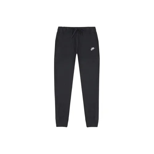 Nike Черные Мужские Вязаные Тренировочные Штаны