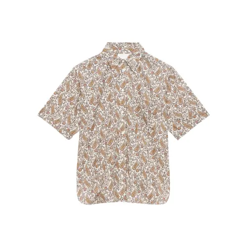 ISABEL MARANT Светлый Бежевый Мужские Рубашки