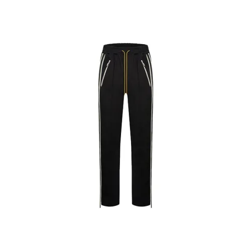 RHUDE Мужские Повседневные Брюки Черные