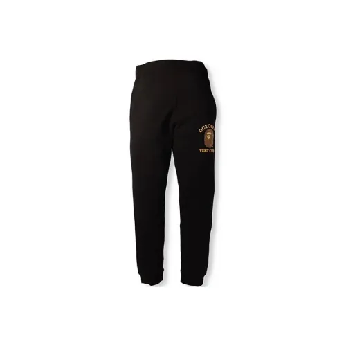 A BATHING APE Унисекс Вязаные Спортивные Брюки