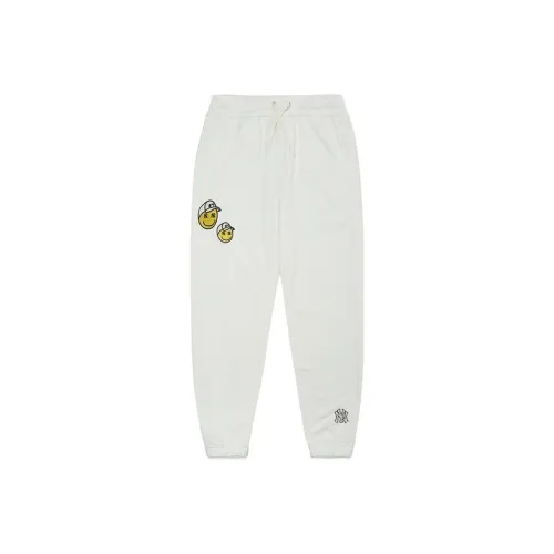 MLB New York Yankees Вязаные тренировочные штаны унисекс белые